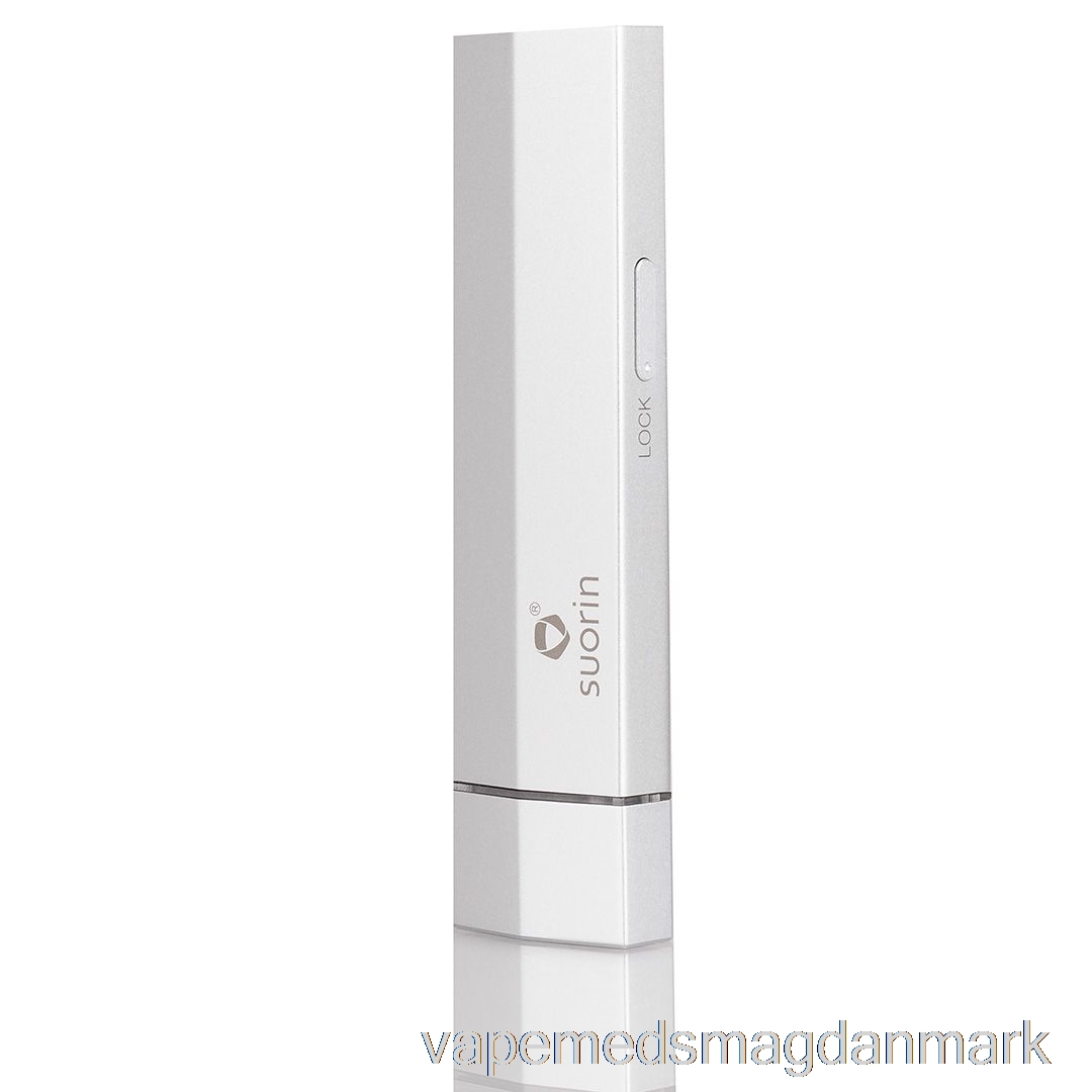 Engangs Vape Danmark Suorin Edge Ultra Bærbar Pod Enhed Sølv